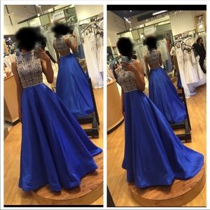 Sherri Hill Royal Blue Prom Dress/Gown